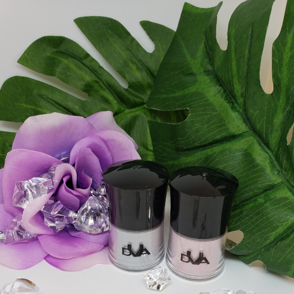 DVA Loose Mineral Eyeshadows in Metalico & Eden