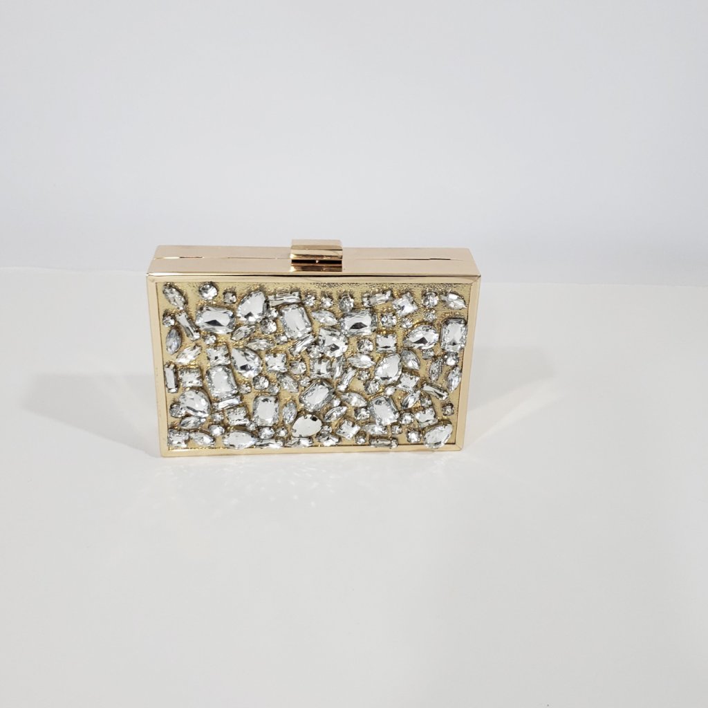 Belle of The Ball Jewel Encrusted Clutch