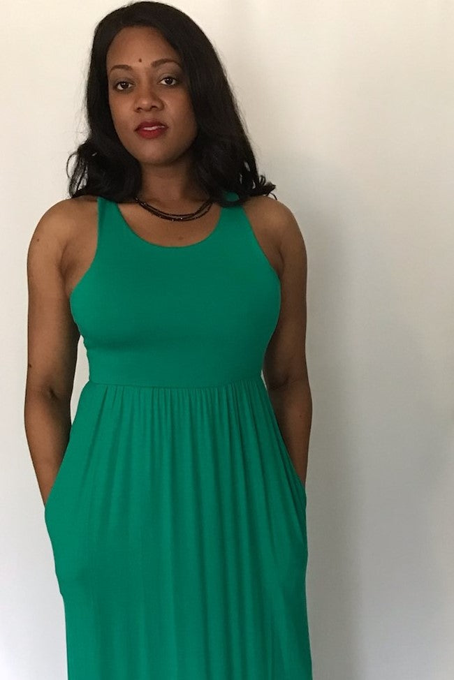 She’s So Kelli Green Racerback Maxi