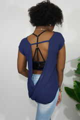 Daisy Strappy Back Crop Lace Bralette - Houzz of DVA Boutique