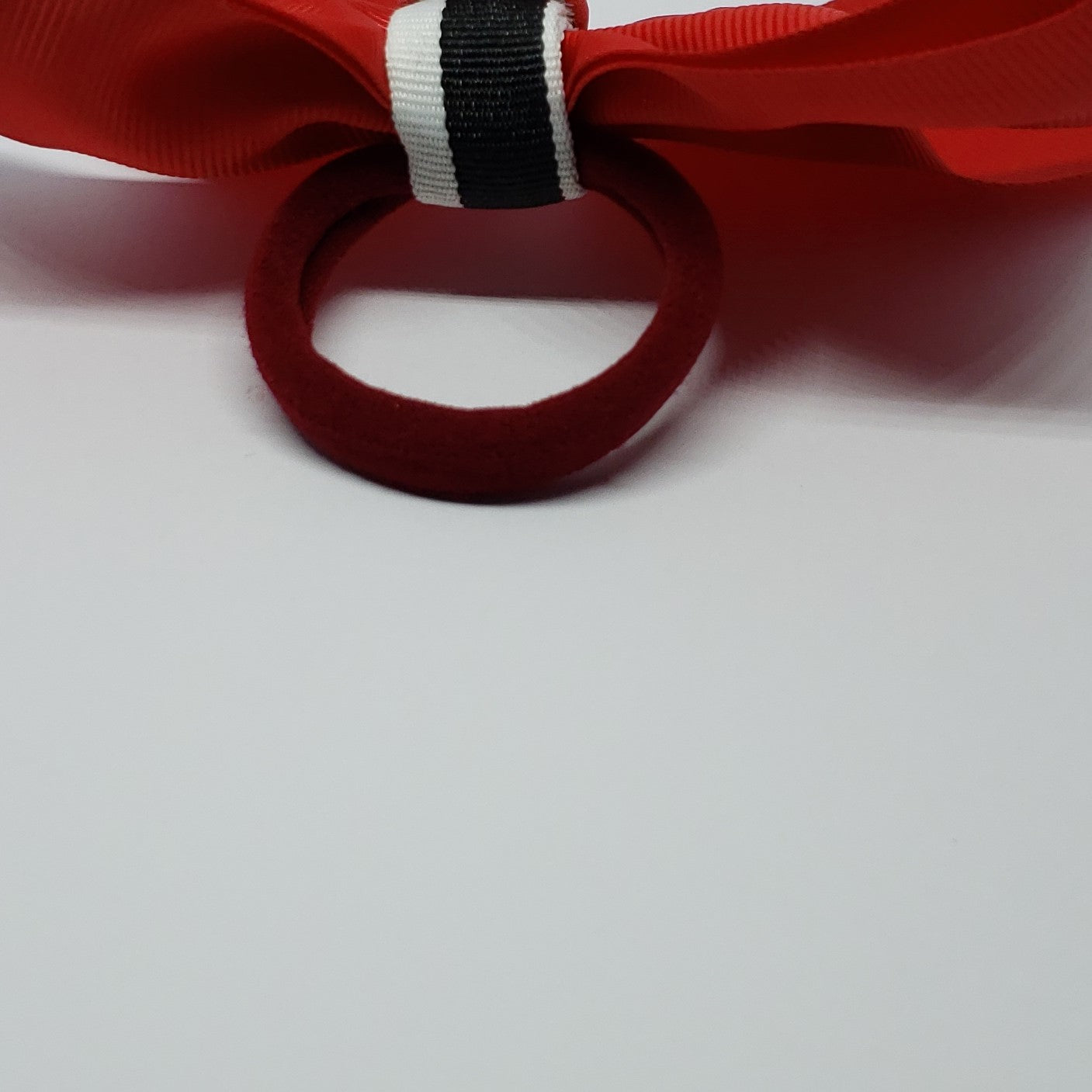Cassidy-Dior Cheer Style Bow in Red, Navy, Black & White - Houzz of DVA Boutique