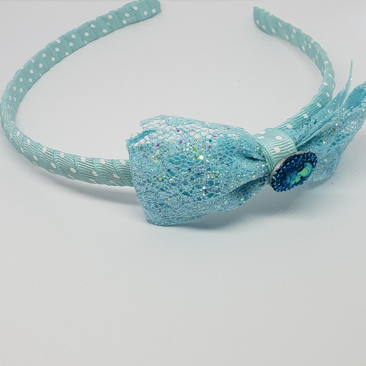 Cassidy-Dior Fairy Princess Cameo Headband in Ice Blue - Houzz of DVA Boutique