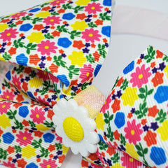 Zyilaya Sunshine & Daisies Multi Floral Headband - Houzz of DVA Boutique