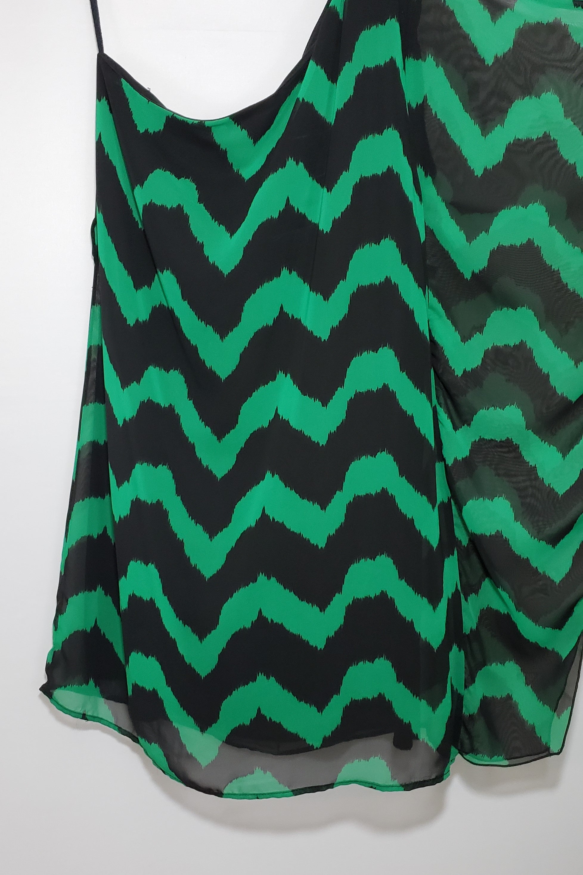 black and green chevron dress Missoni Long Cover Up Dress