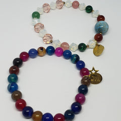 Onyx Multi Stretch Bracelet Set - Houzz of DVA Boutique