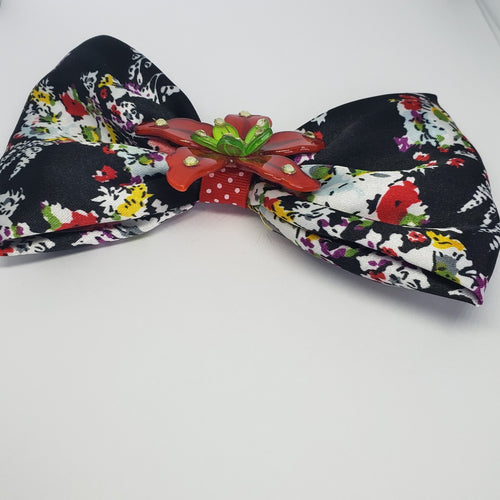 Mila Holiday Flower Party Bow - Houzz of DVA Boutique