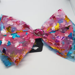 Zyilaya Pink Butterfly Fun Bow - Houzz of DVA Boutique