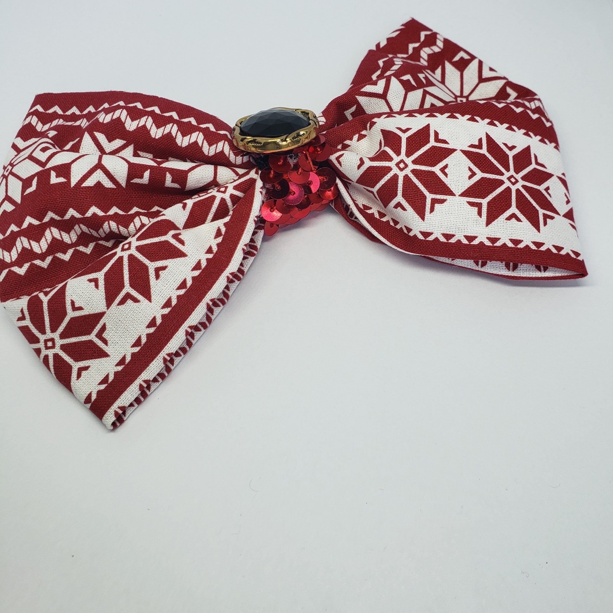 Kelsea Santa's Sweater Party Bow - Houzz of DVA Boutique