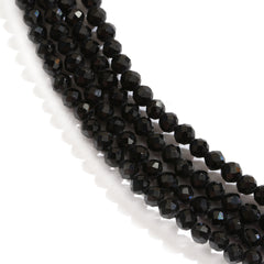 Thai Black Spinel Sterling Silver Necklace (100 in) TGW 80.00 cts. - Houzz of DVA Boutique