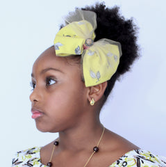 Kami Desert Jasper & Marcasite Headband in Black, Plum and Lemon - Houzz of DVA Boutique