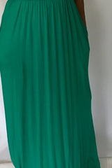 She’s So Kelli Green Racerback Maxi - Houzz of DVA Boutique