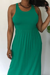 She’s So Kelli Green Racerback Maxi - Houzz of DVA Boutique