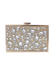 Belle of The Ball Jewel Encrusted Clutch - Houzz of DVA Boutique